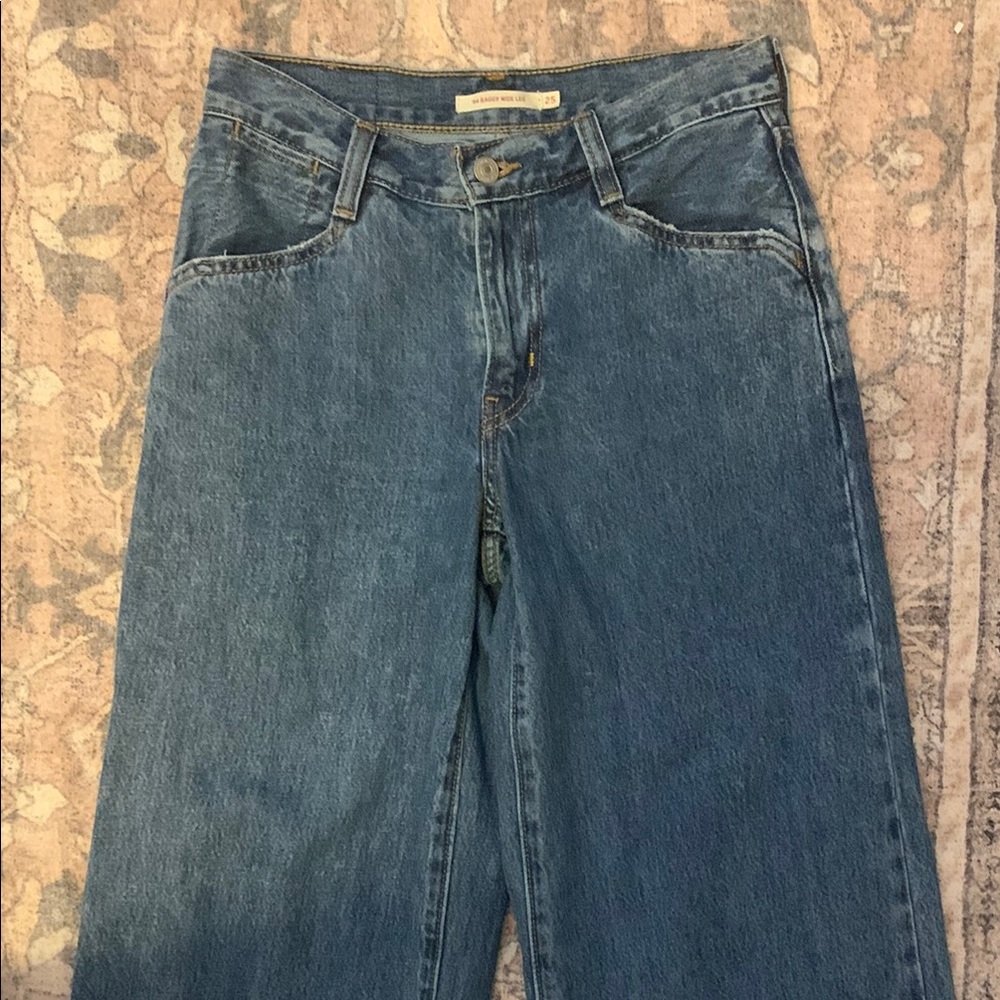 Levi’s wide leg jeans